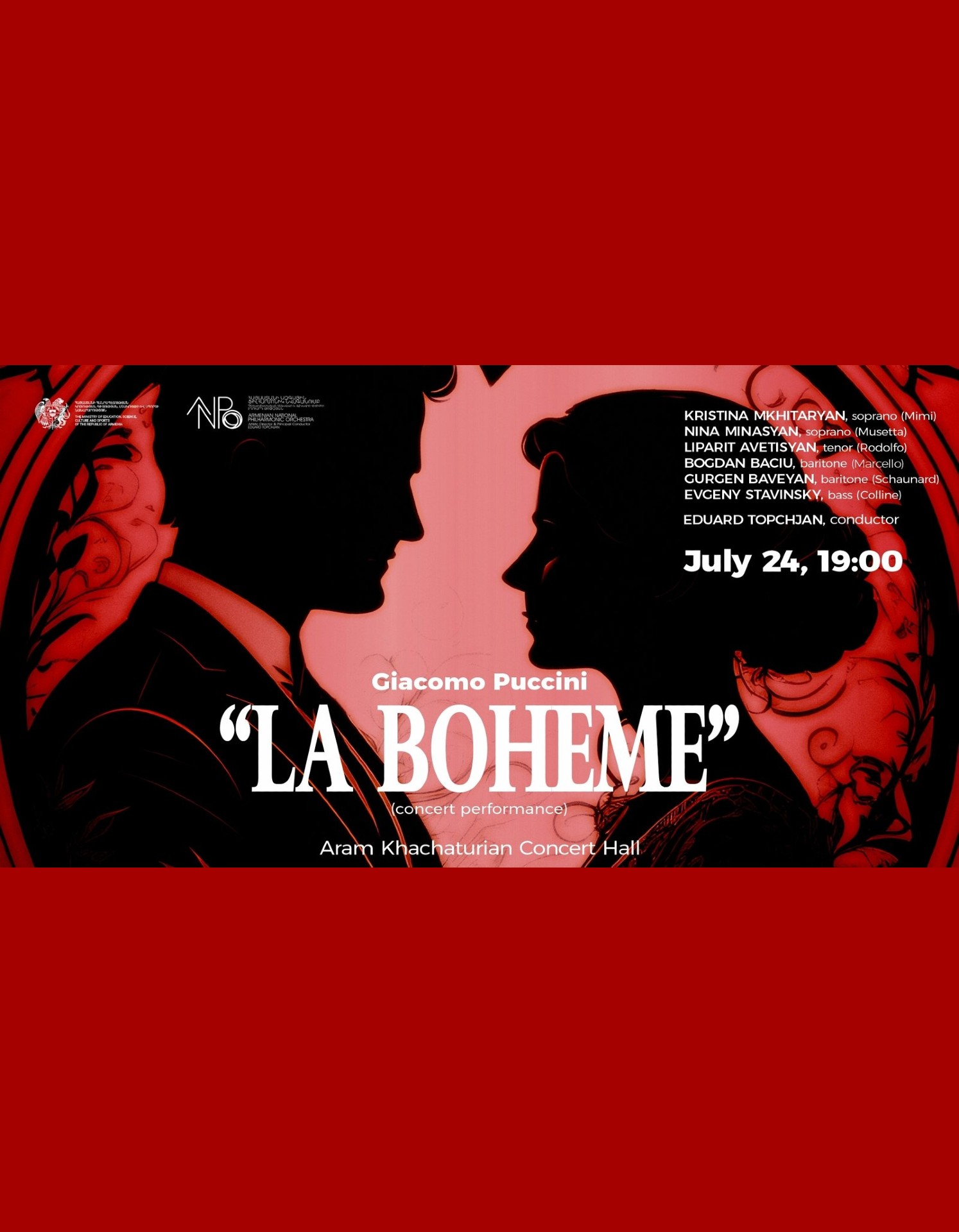 "LA BOHEME" opera | Concert performance