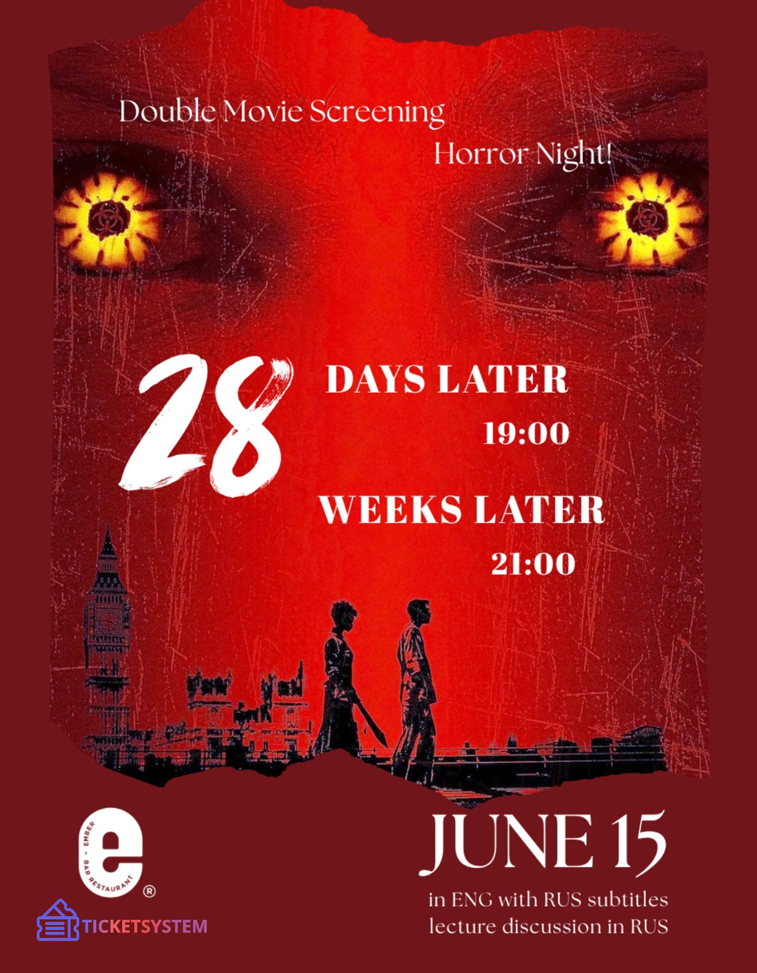 "28 Days Later" and "28 Weeks Later"