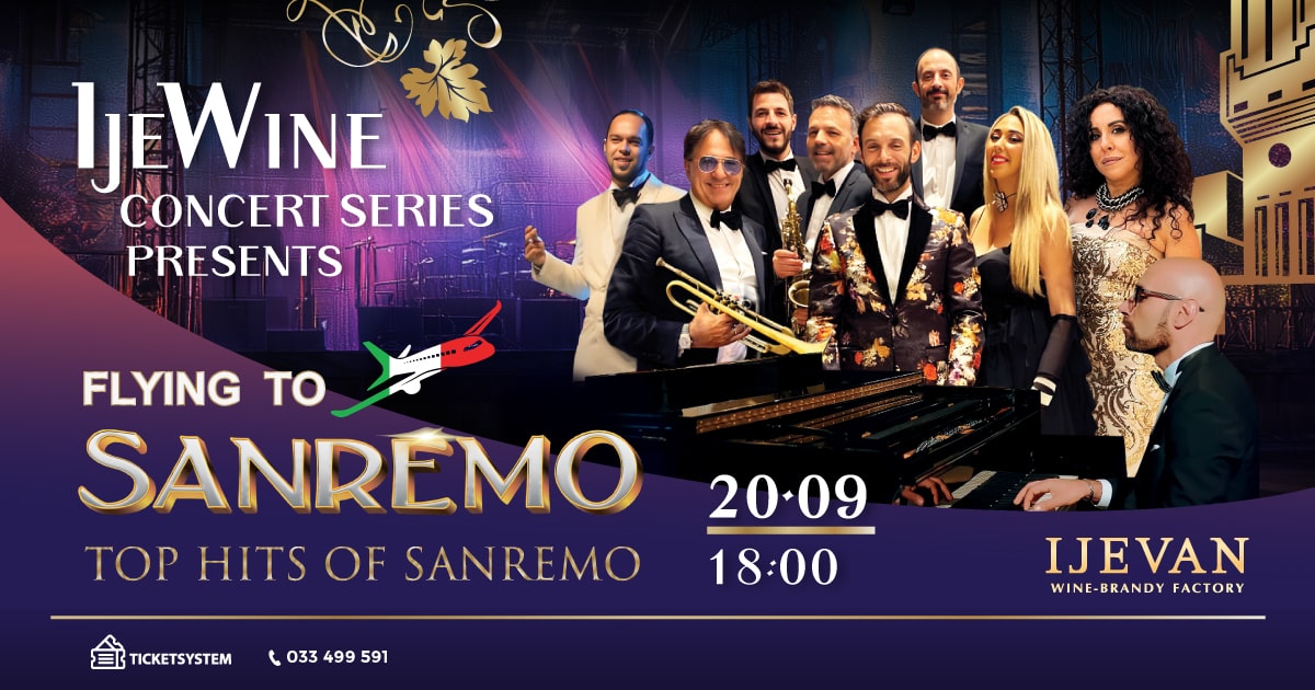Flying to Sanremo