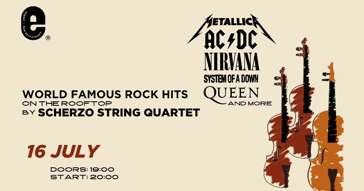 Symphonic Rock Hits on the Rooftop