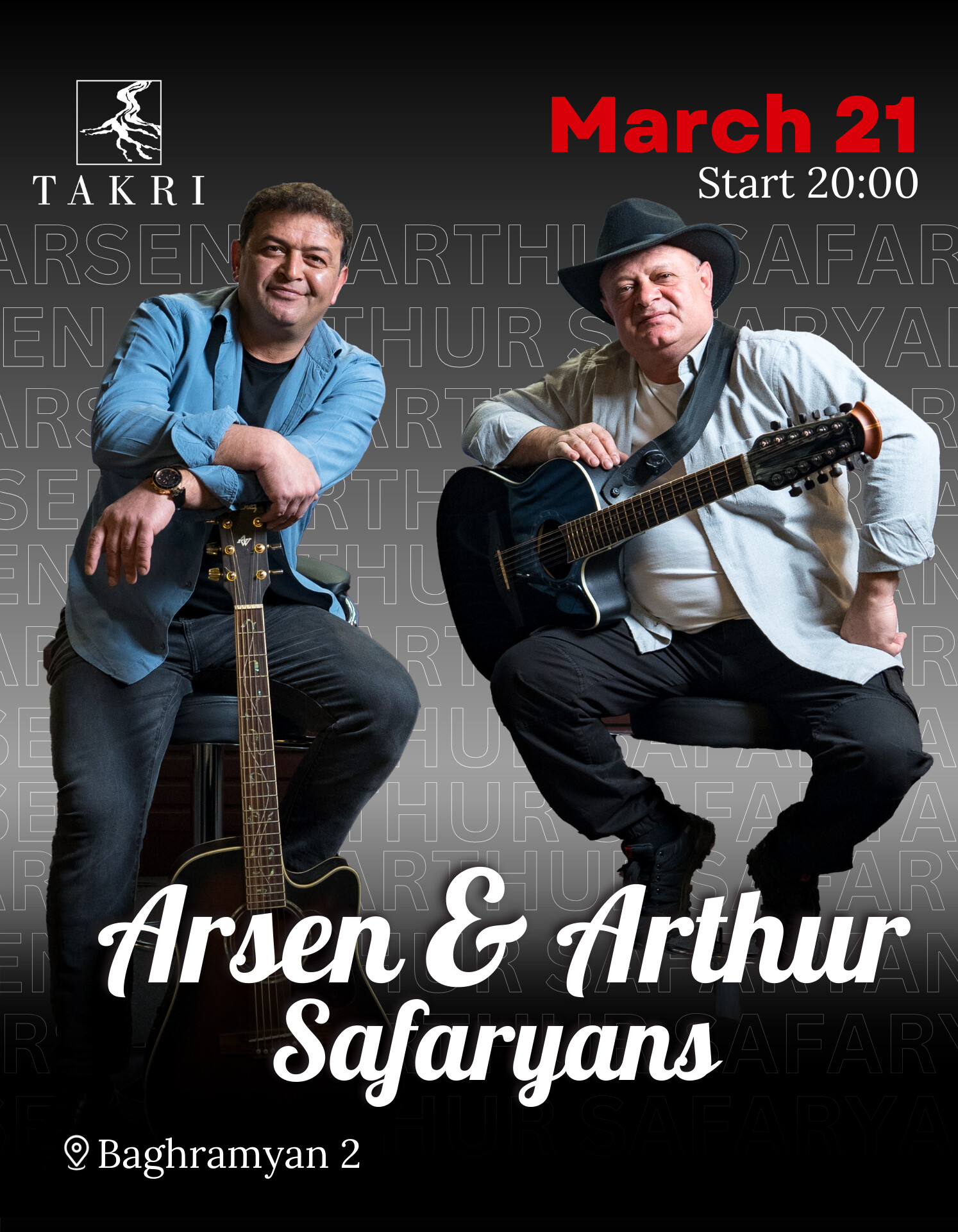Արսեն և Արթուր Սաֆարյանները “Takri”-ում