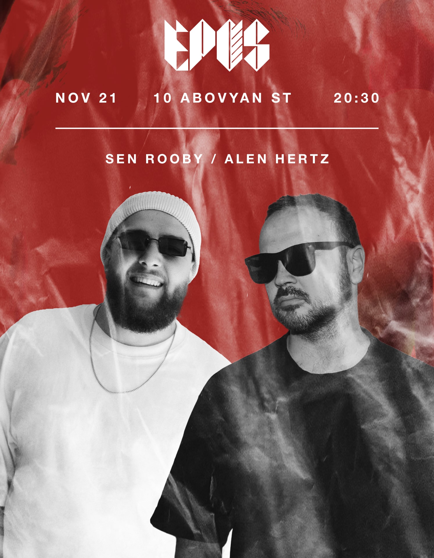 DJ Alen Hertz & Sen Rooby on the decks