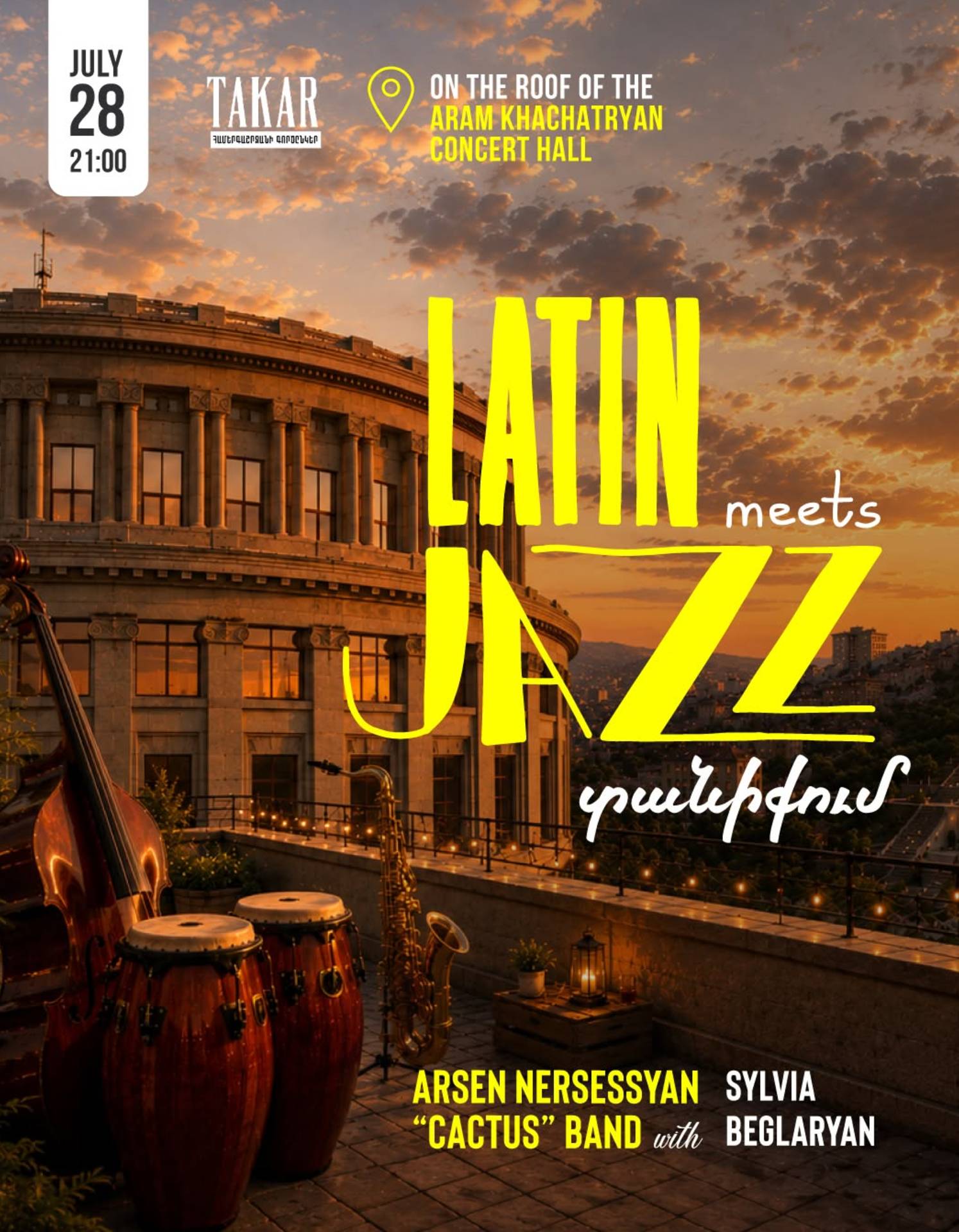 LATIN MEETS JAZZ  |  ON THE ROOF