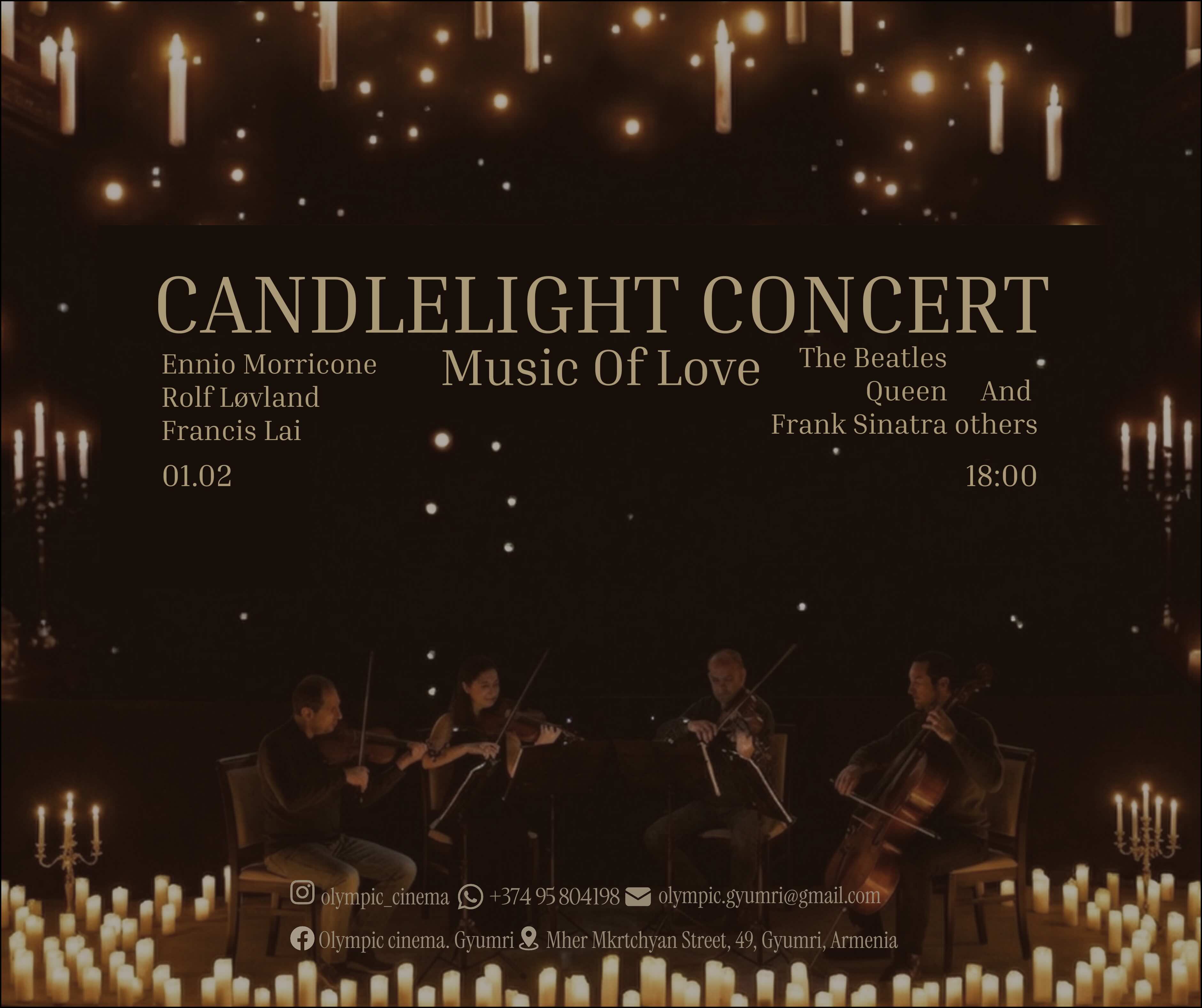Candlelight music concert