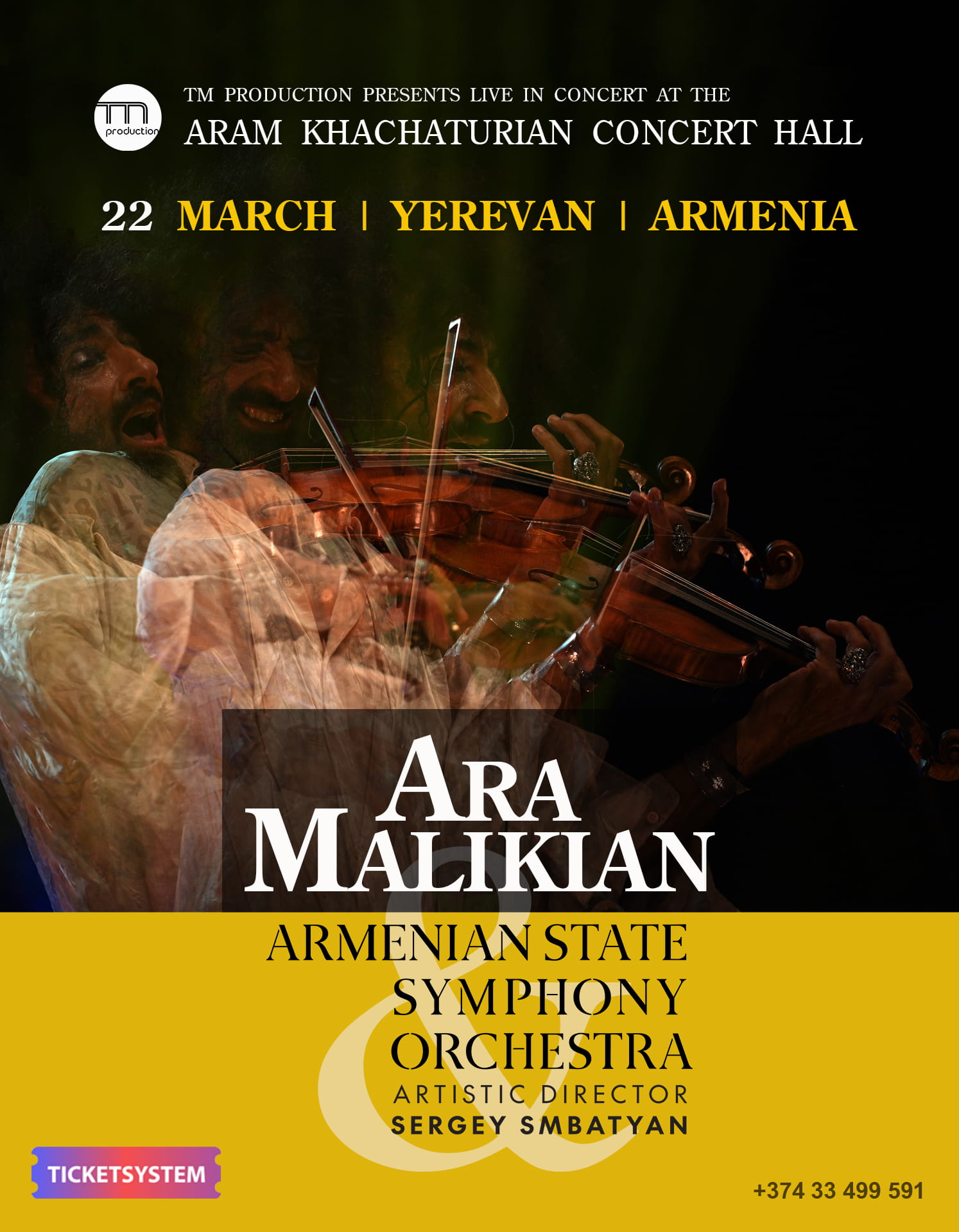 Ara Malikian and the Armenian State Symphony Orchestra