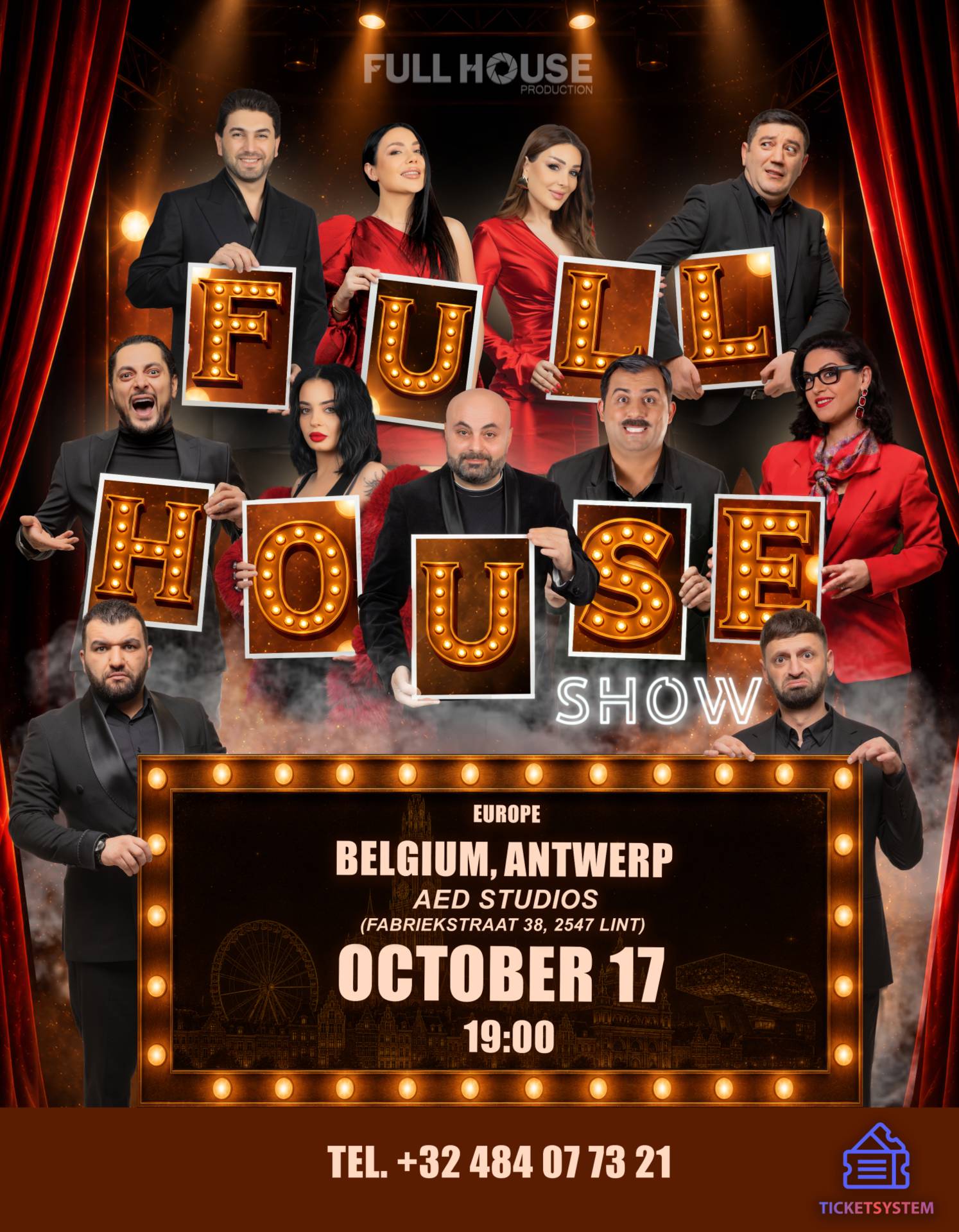 Full House Show | Անտվերպեն