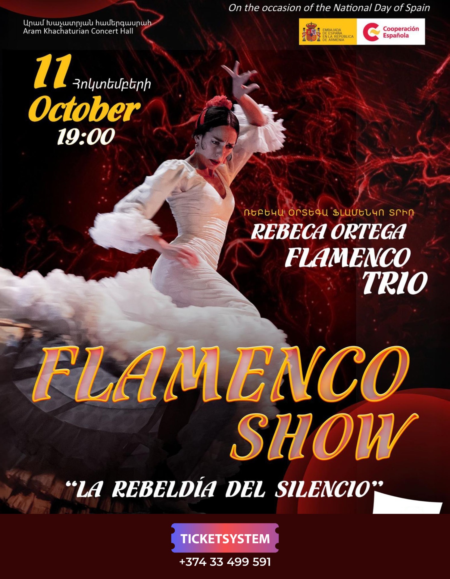 FLAMENCO SHOW  | “LA REBELDIA DEL SILENCIO”