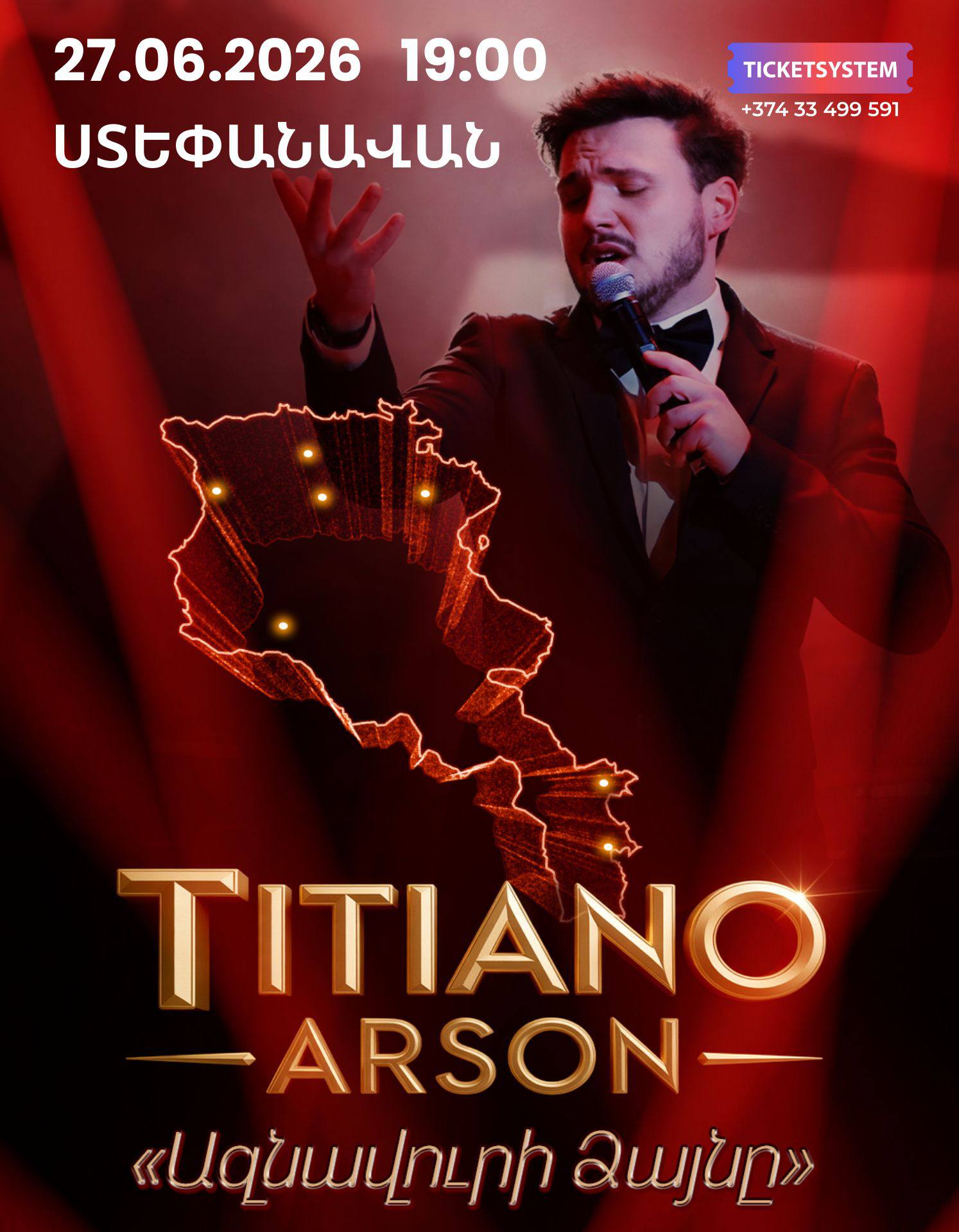 Titiano | "The Voice of Aznavour" | Stepanavan