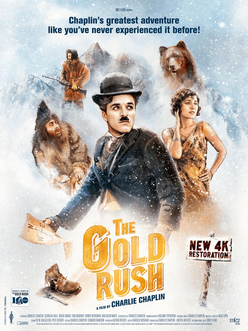 THE GOLD RUSH, 1925, dir. CHARLES CHAPLIN USA, 88’ – NEW 4K restoration