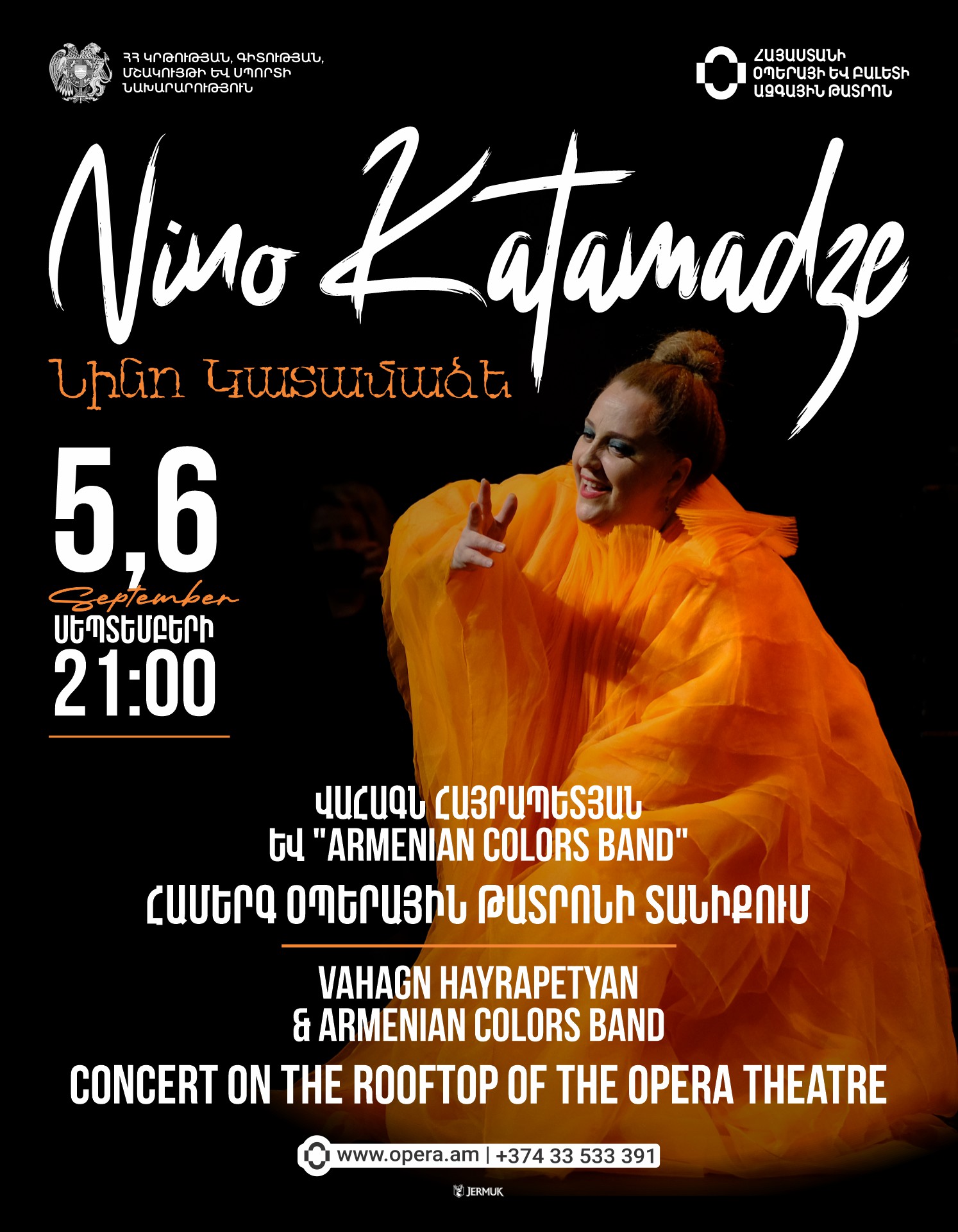 Համերգ տանիքում. Նինո Կատամաձե