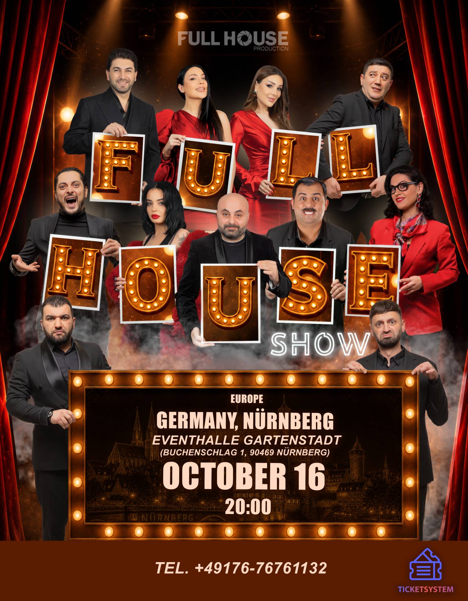 Full House Show | Նյուրնբերգ