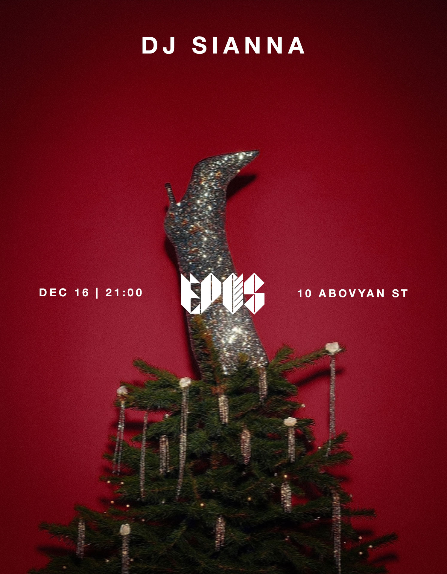 DJ Sianna on the decks