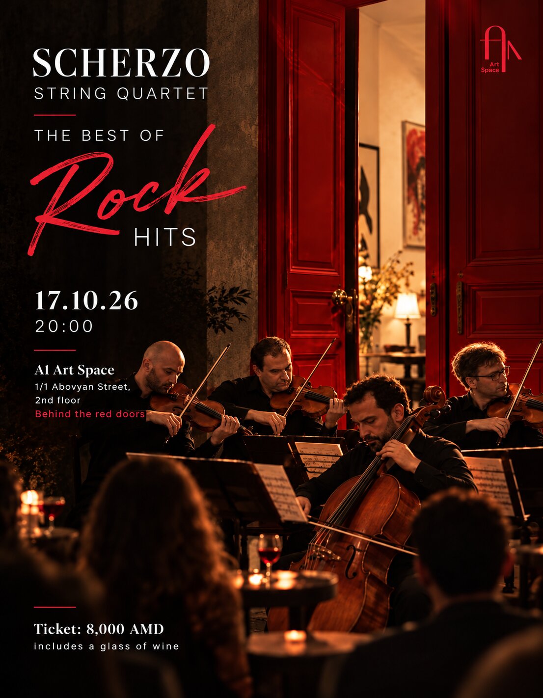 Scherzo String Quartet. The Best of Rock Hits