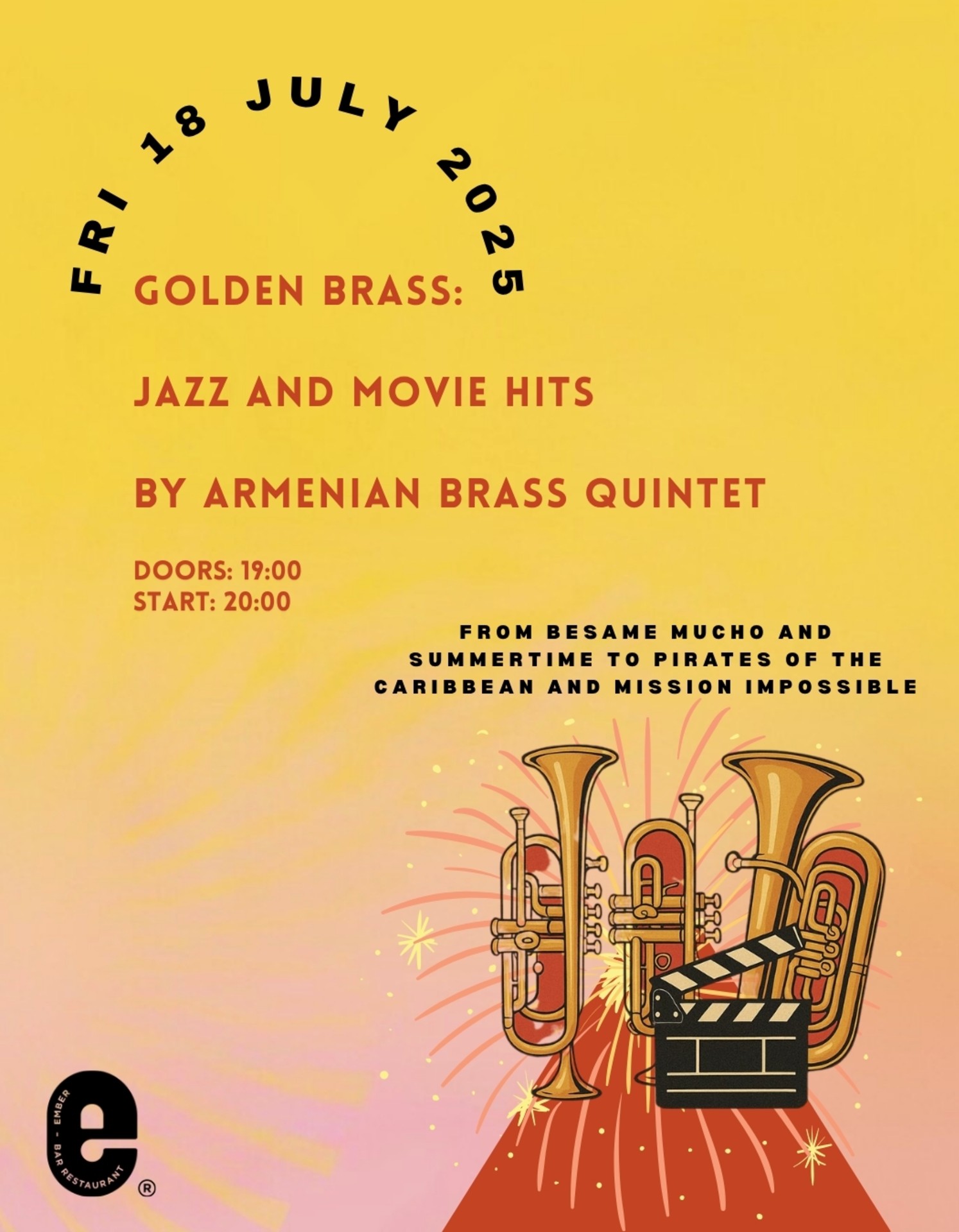 Golden brass