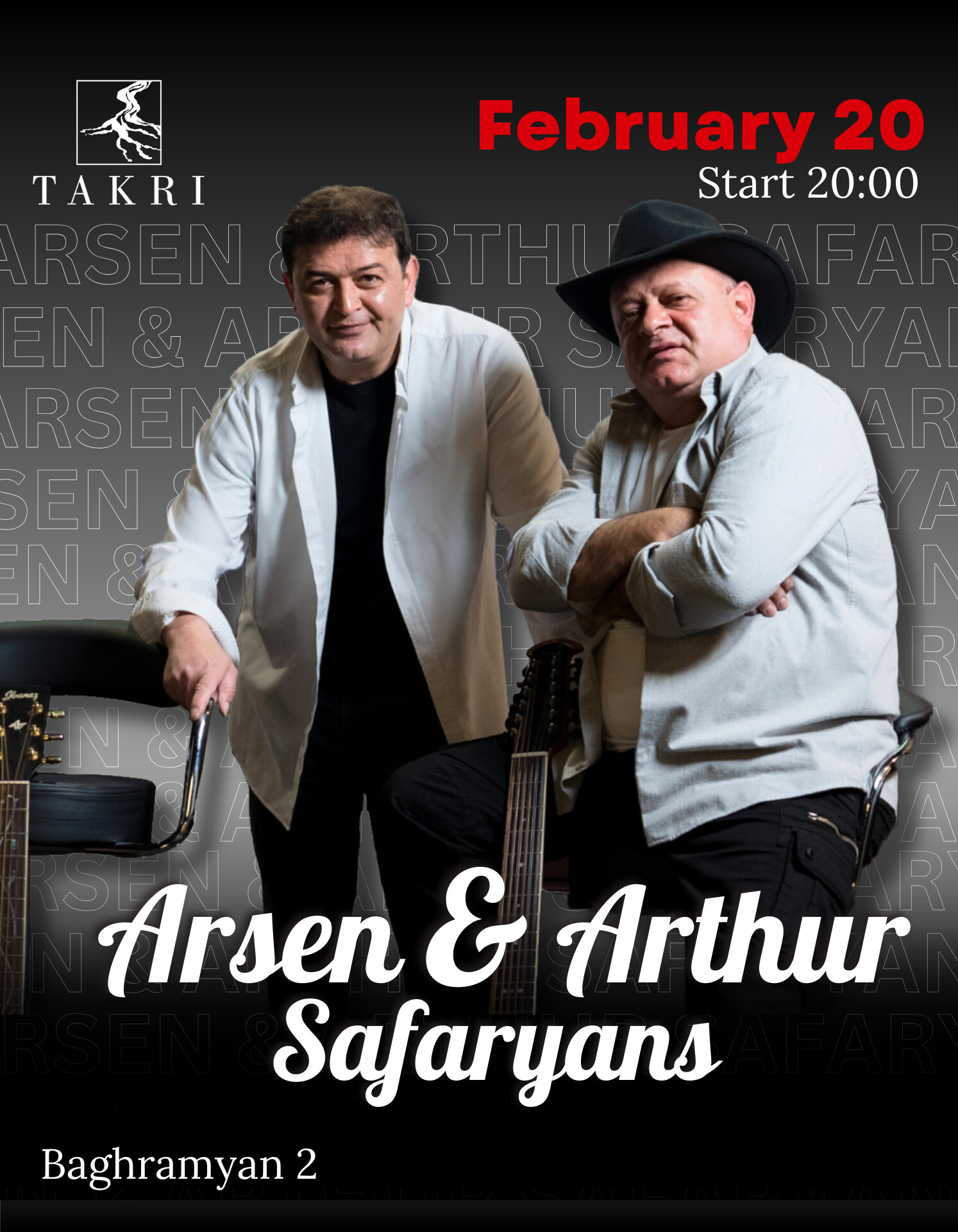 Արսեն և Արթուր Սաֆարյանները “Takri”-ում