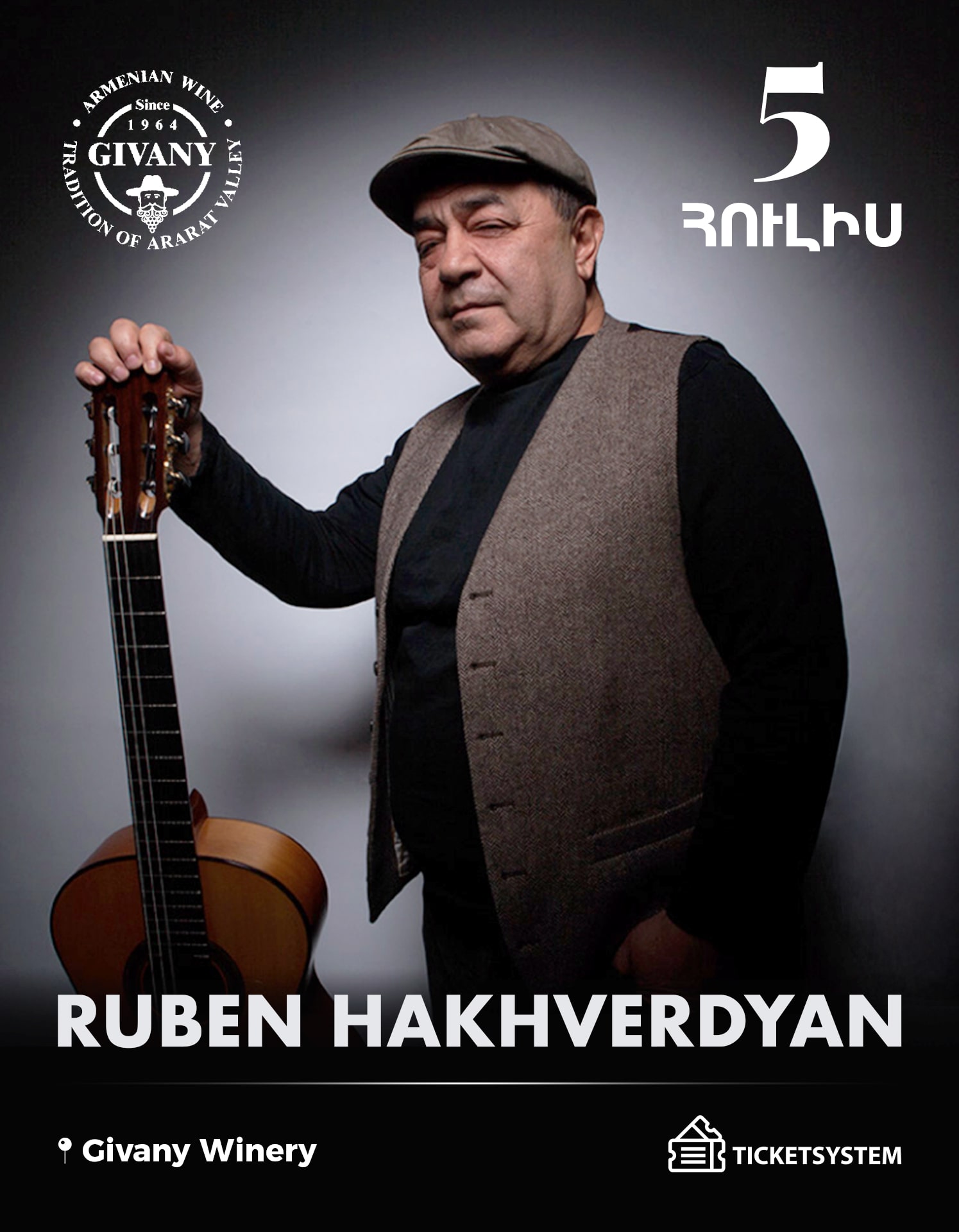 Ruben Hakhverdyan Live at Givany Wines