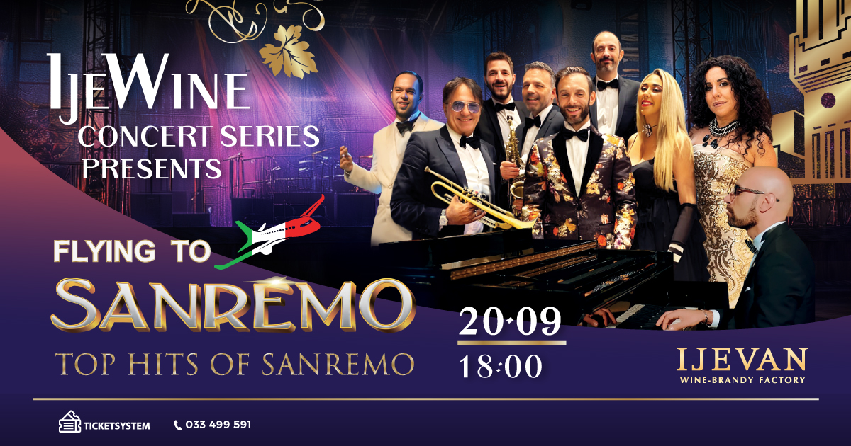 Flying to Sanremo