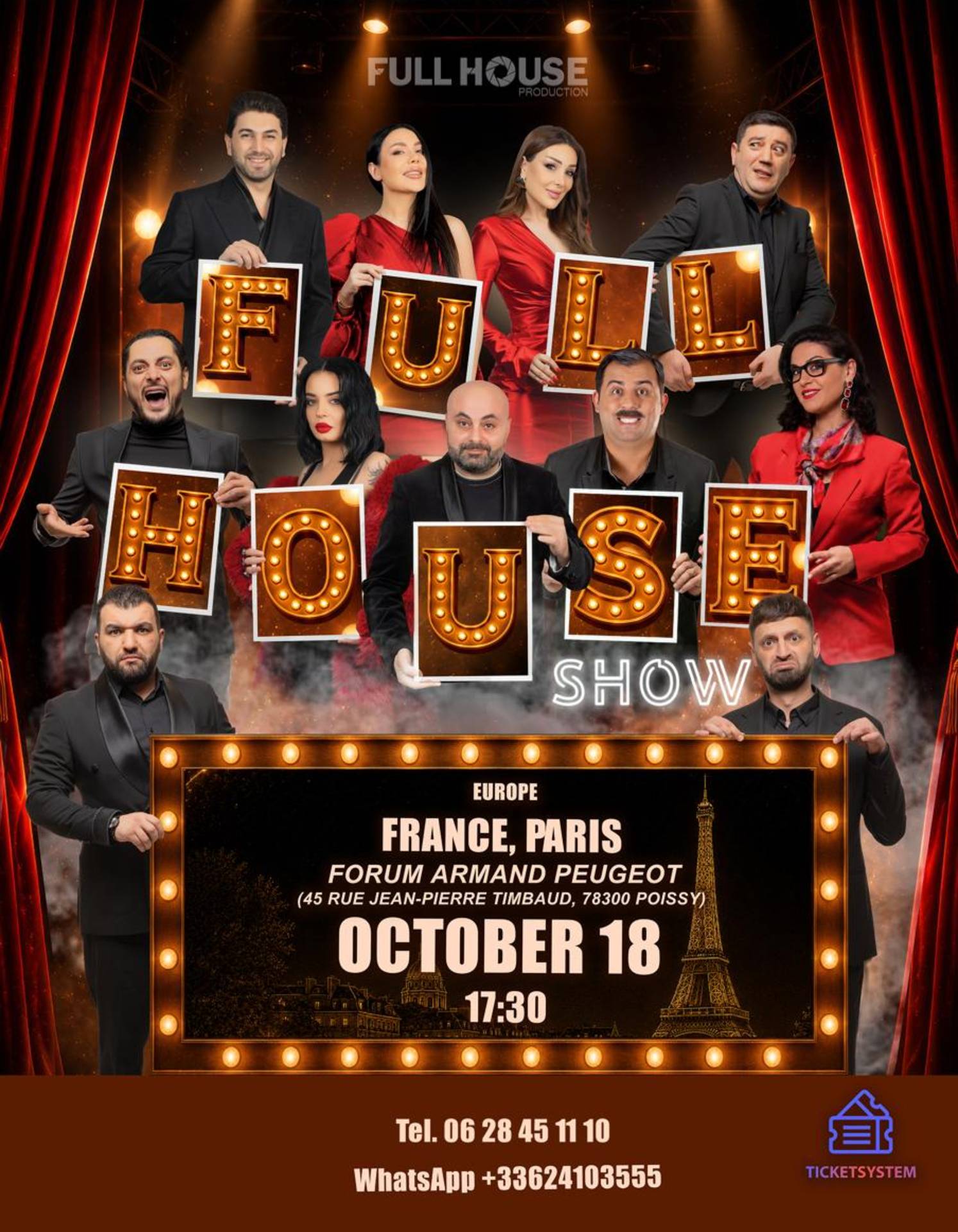 Full House Show | Փարիզ
